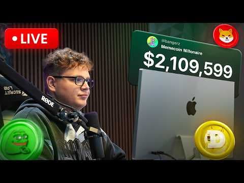 A Realistic Day of Memecoin Trading in 2025 (LIVE TRADING) thumbnail