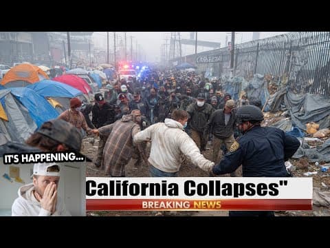 Homeless ‘NO GO ZONES’ SWAMP LA… Residents TRAPPED as TENTS FLOOD DOWNTOWN thumbnail