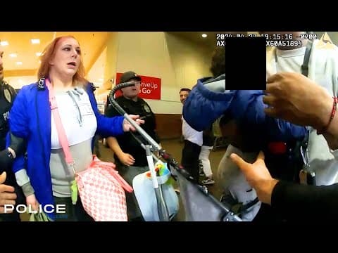 Shoplifter Tramples Toddler Trying to Escape Arrest thumbnail