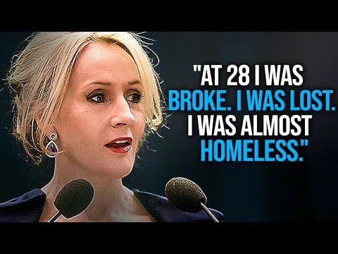 J.K. Rowling's Ultimate Advice For Every 20 Year Old | One of the Best Motivational Speeches Ever thumbnail