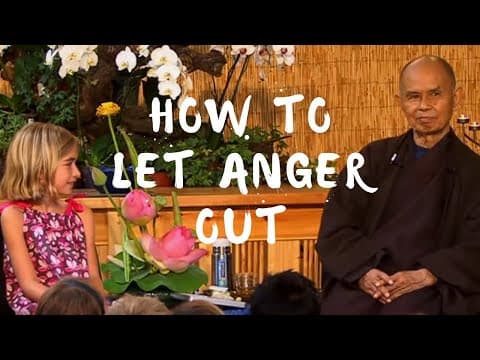 How to let anger out | Thich Nhat Hanh answers questions thumbnail