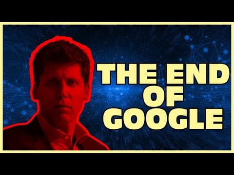 Sam Altman RETURNS = THE END OF GOOGLE thumbnail