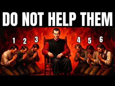 Never Save These 6 Types of People – Machiavelli's Ruthless Lesson thumbnail