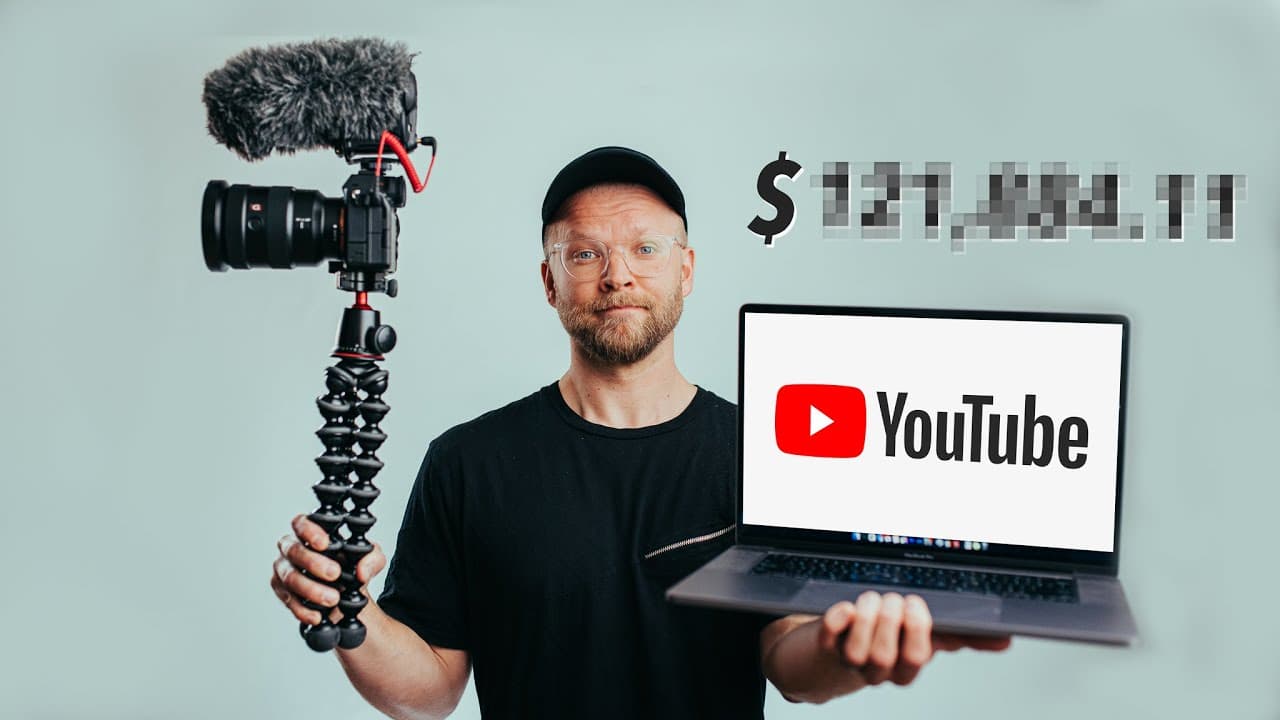 YouTube video player