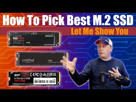 Which M.2 SSD Should You Buy?  We Show You How To Pick The Best M.2 SSDs By Using Real Data thumbnail
