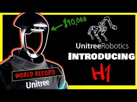 China's Humanoid Robot JUST SHATTERED World Record! $90,000 Model Begins Deployment Across US and EU thumbnail