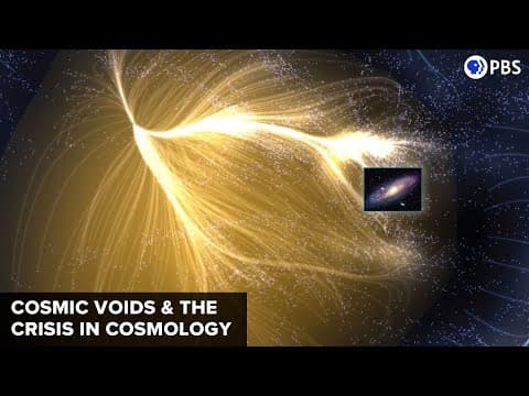 Can The Crisis in Cosmology Be SOLVED With Cosmic Voids? thumbnail