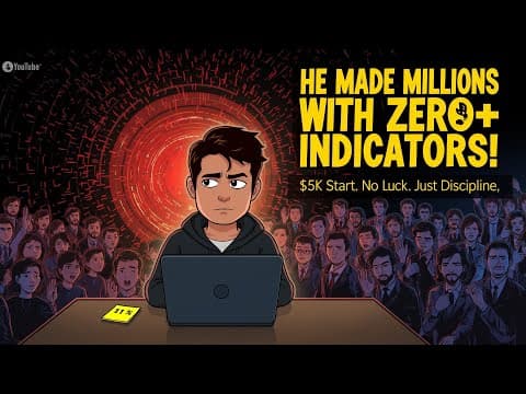 Trading Psychology Masterclass: How He Turned $5K into Millions Without Indicators thumbnail