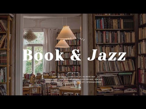 Playlist | 이런 재즈라면 하루종일도 읽겠어📚 | Book Jazz thumbnail