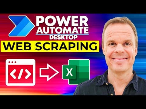 How to Use Power Automate for Desktop for Web Scraping thumbnail