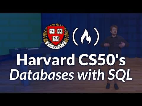 Harvard CS50’s Intro to Databases with SQL – Full University Course thumbnail