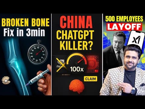 China’s “100x Faster” LLM, World’s 1st AI Minister, xAI Layoffs, Replit Agent, Kling, Meta thumbnail