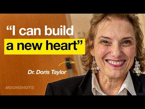 No More Waiting on Heart Transplants? With Dr. Doris Taylor | EP #40 Moonshots and Mindsets thumbnail