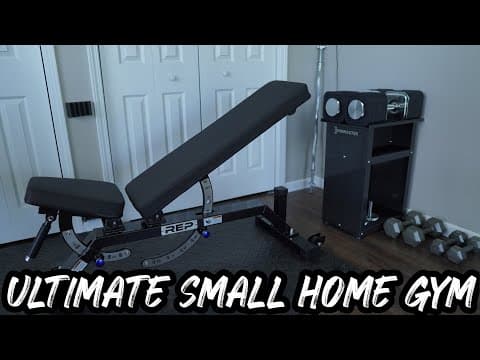 Best SMALL Home Gym - BEST Gym Equipment for Small Spaces thumbnail