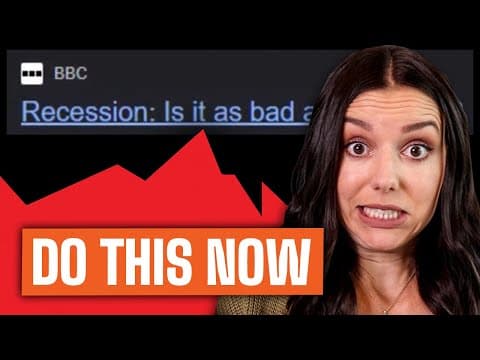 5 Things You MUST Do During an Economic Slowdown thumbnail
