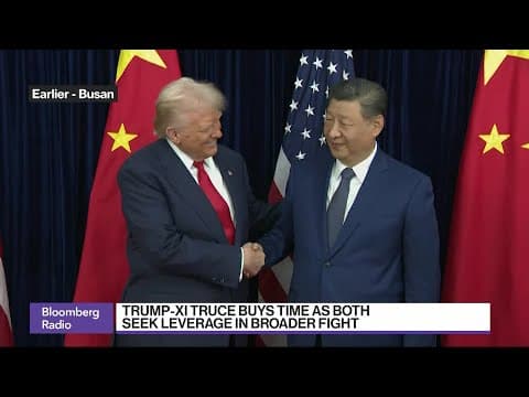 'US Blinked' in Trump, Xi Meeting, Peterson Institute Senior Fellow Says thumbnail