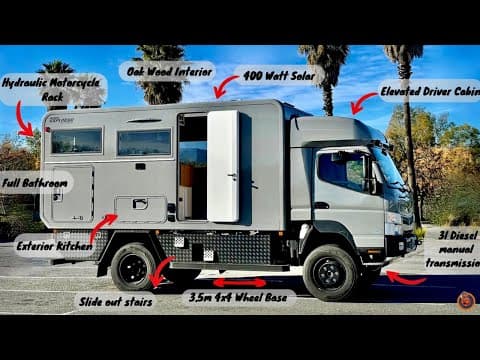 Mitsubishi Fuso Canter 4x4 - Detailed Review! thumbnail
