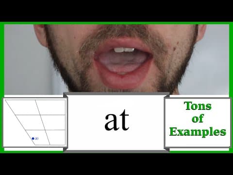 More Examples/Practice: 4th Vowel Sound, AH (/æ/) | American English Pronunciation & Ear Training thumbnail