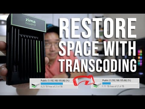 How to Save Disk Space by Transcoding Media Files? thumbnail