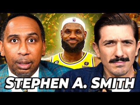 Stephen A. Smith: "LEBRON Is NOT Better than MJ" thumbnail