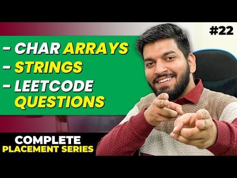 How Do Character Arrays Work in C++? thumbnail