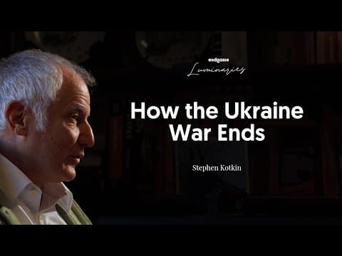 How Not to Win the War, but the Peace - Stephen Kotkin | Endgame #174 (Luminaries) thumbnail