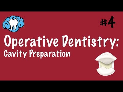 Operative Dentistry | Cavity Preparation | INBDE, ADAT thumbnail