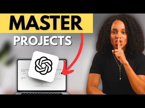 STOP Using ChatGPT Normally. Use Projects Like This Instead thumbnail