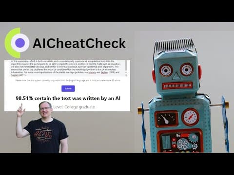False positives from an AI detection tool - do I write like a robot? thumbnail