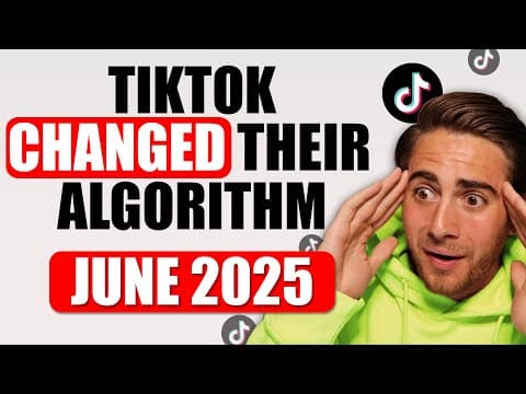 TikTok Algorithm Explained For June 2025 (The FASTEST Way To Grow on TikTok in 2025) thumbnail