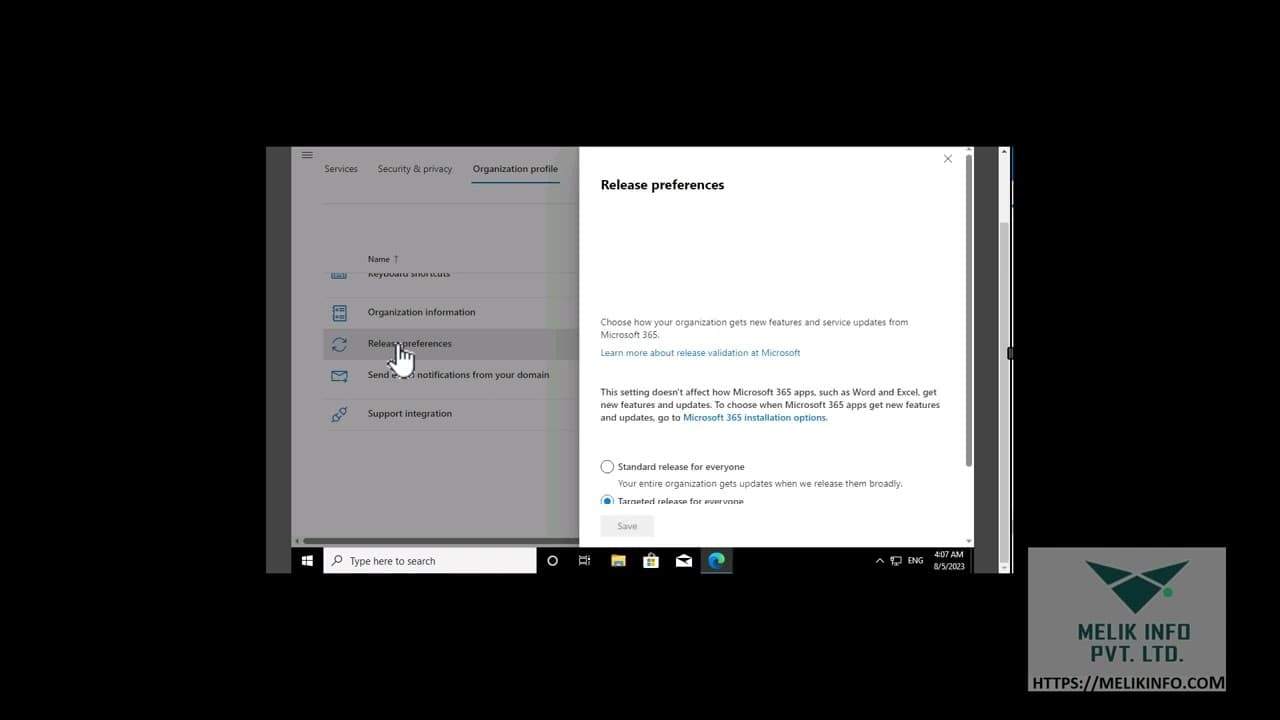 YouTube video player