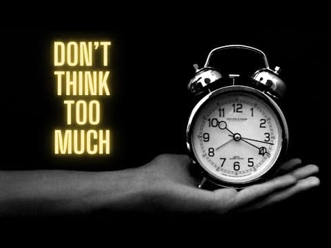 Alan Watts - Don't Think Too Much thumbnail