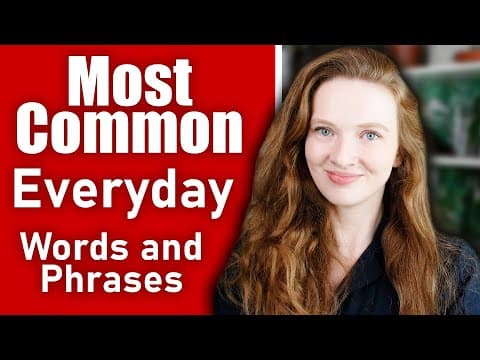 Common Everyday English Phrases and Words: British English Pronunciation thumbnail