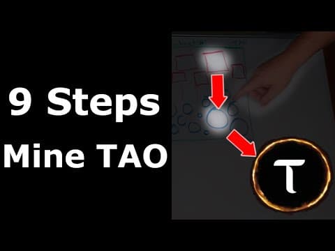 Bittensor TAO - 9 Steps To Mine TAO thumbnail