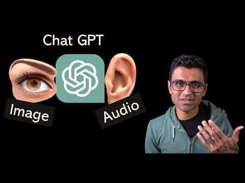 ChatGPT New Update: Text and Audio Support thumbnail