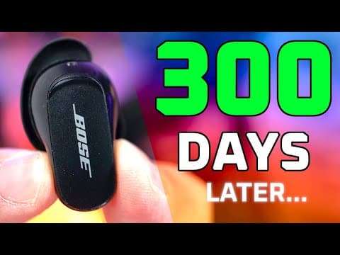 Are Bose QC II Earbuds Worth It After 300 Days? thumbnail