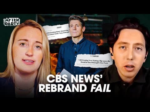 The REAL Reason CBS News’ Rebrand Strategy is Falling Flat as Ratings Tumble, with Max Tani thumbnail