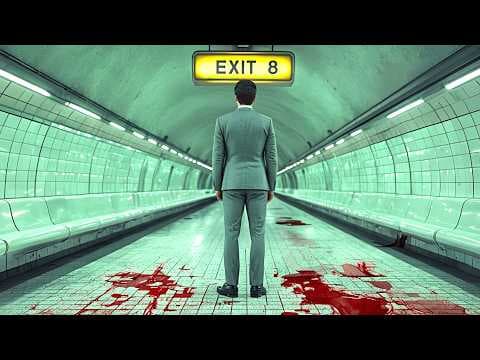 The Exit 8 (2025) Movie Explained in Hindi / Urdu | Exit 8 Endless Tunnel Story Summarized हिन्दी thumbnail
