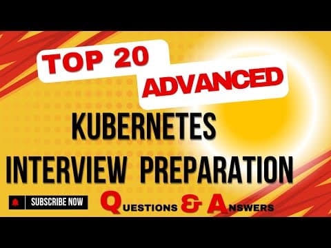 🚀 Top 20 Kubernetes Interview Questions & Answers (2025) | Ace Your DevOps Interview! 🛠️ thumbnail