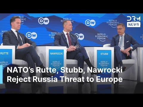 JUST IN: NATO’s Rutte, Finland’s Stubb, Poland’s Nawrocki Reject Russian Threats to Europe | AQ1B thumbnail