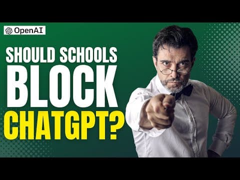Should Schools Allow ChatGPT in the Classroom? thumbnail