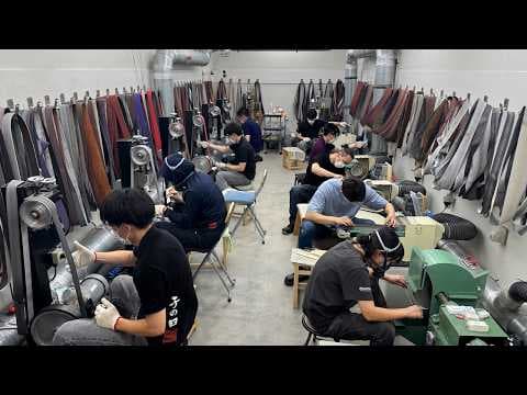 Inside Japan’s #1 Knife Factory: 2 Years for One Blade thumbnail