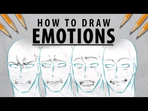 How to Draw Facial Expressions That Convey Emotions thumbnail