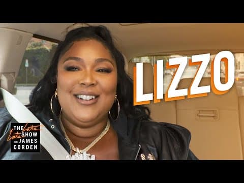 Lizzo Carpool Karaoke - #LateLateLondon thumbnail