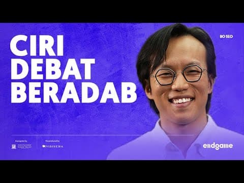 Why Debating Matters? - Bo Seo | Endgame #167 thumbnail