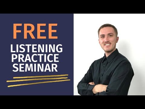 How to Improve Your English Listening Skills for Free thumbnail