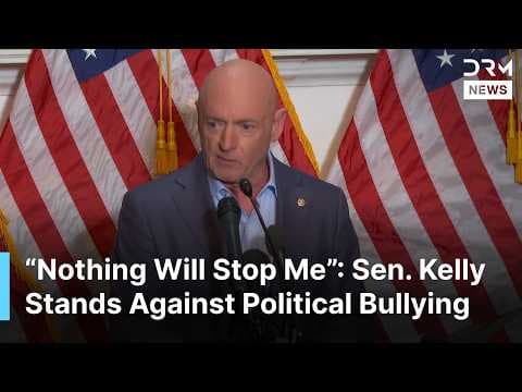 FULL PRESSER: Sen. Kelly Blasts Trump's Intimidation Efforts, Exposes Trump’s Abuse of Power | AC1N thumbnail