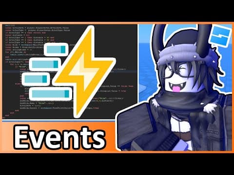 Events - Roblox Beginners Scripting Tutorial #13 (2025) thumbnail