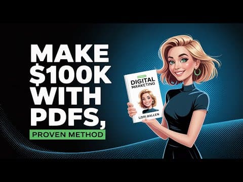 The EASIEST Way to Make Money Selling eBooks on YouTube! thumbnail
