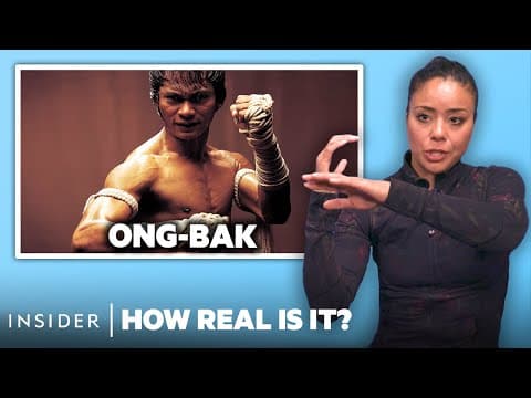 Muay Thai Champion Rates 7 Muay Thai Fights In Movies And TV | How Real Is It? | Insider thumbnail